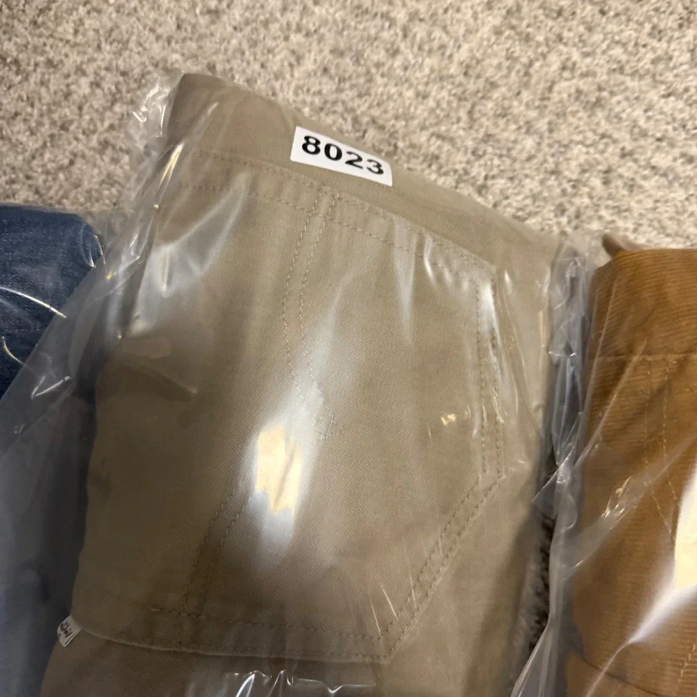 Levis 559 Relaxed Straight Jeans Mens 36x30 Tan Khaki Cotton Canvas Pants 8023